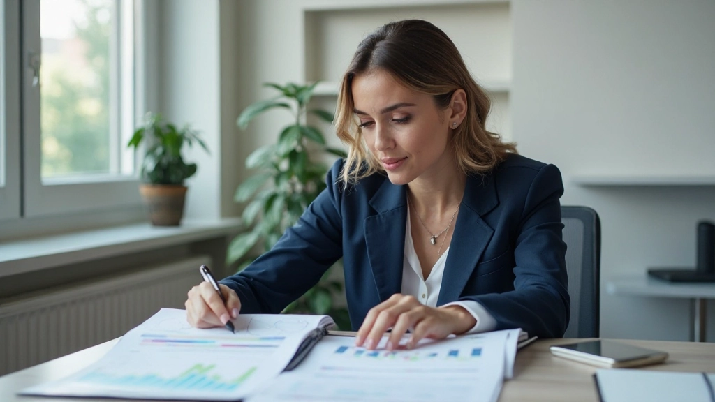 Профессиональный анализ финансовых документов на рабочем столе